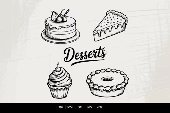 A Designer's Review of the Desserts Bakery SVG Graphics Bundle
