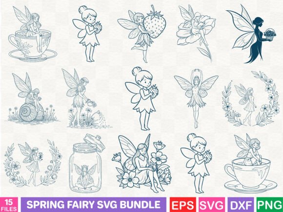 A Fresh Review of the Spring Fairy SVG Graphics Bundle