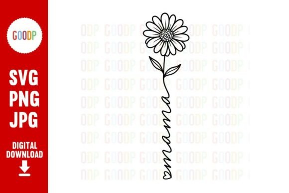A Real Designer’s Review of Mama Daisy Flower Line Art SVG
