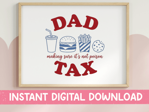 Dad Tax: A Review of a Graphics Asset for T-Shirt Designs