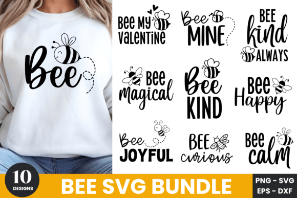 Elevating Brand Graphics with Bee SVG Bundle for T-Shirt Designs & Content
