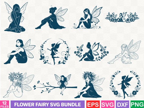 Flower Fairy Graphics: A Brand Designer's Review of Illustrations for Marketing